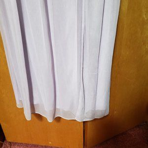 Full length bridal dress